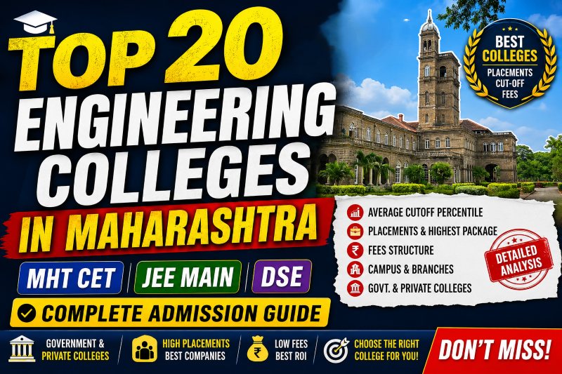 Top Engineering Colleges in Maharashtra MHT CET