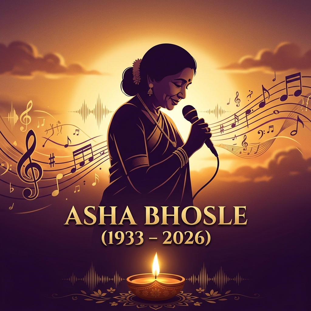 Tribute to Asha Bhosle — Legendary Indian Playback Singer (1933–2026)