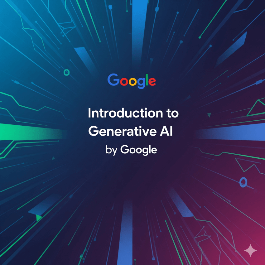 Google Cloud Skills Boost logo for the Introduction to Generative AI course