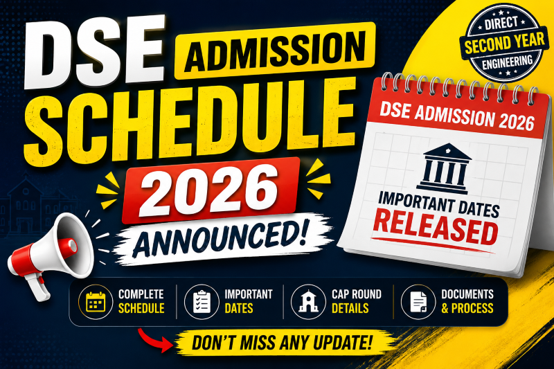 DSE Admission Schedule 2026