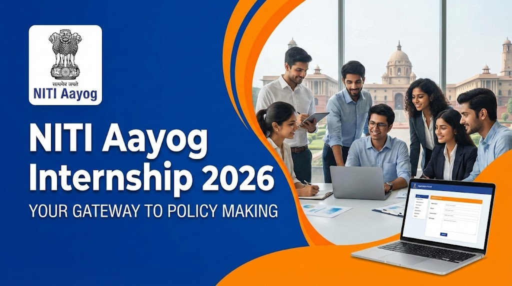 NITI Aayog Internship 2026 Banner