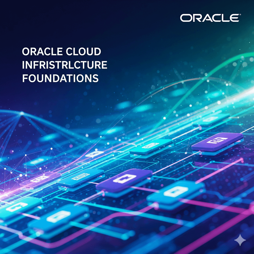 Oracle Cloud Infrastructure logo for the OCI Foundations course