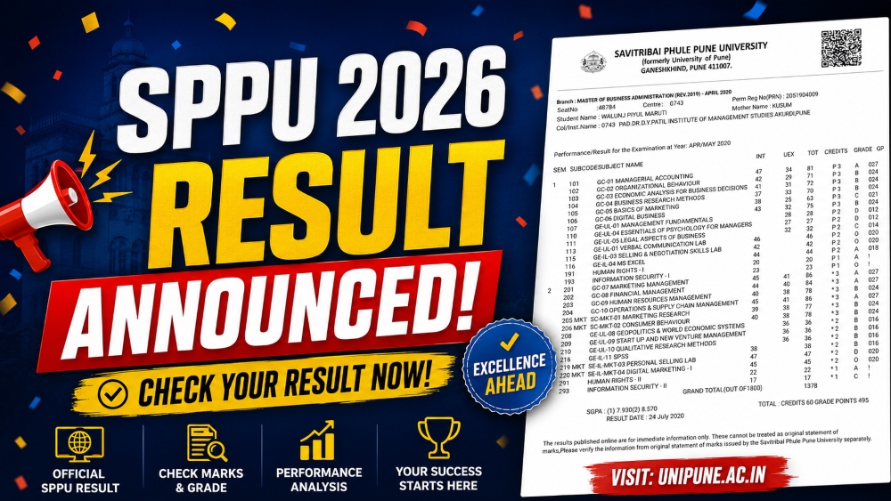SPPU BE and BTech Result 2026