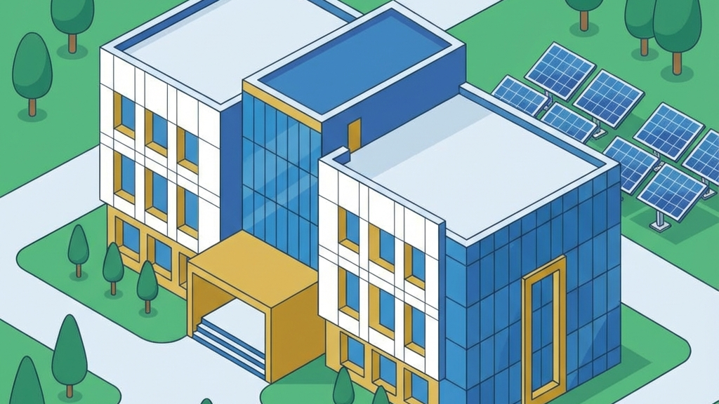 VIT Pune Campus Illustration