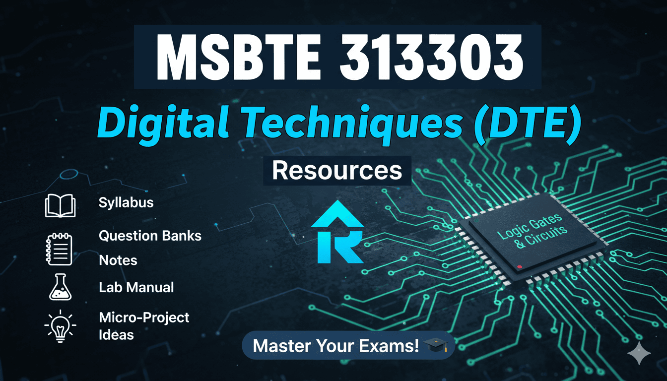 Digital Techniques (DTE) Study Resources